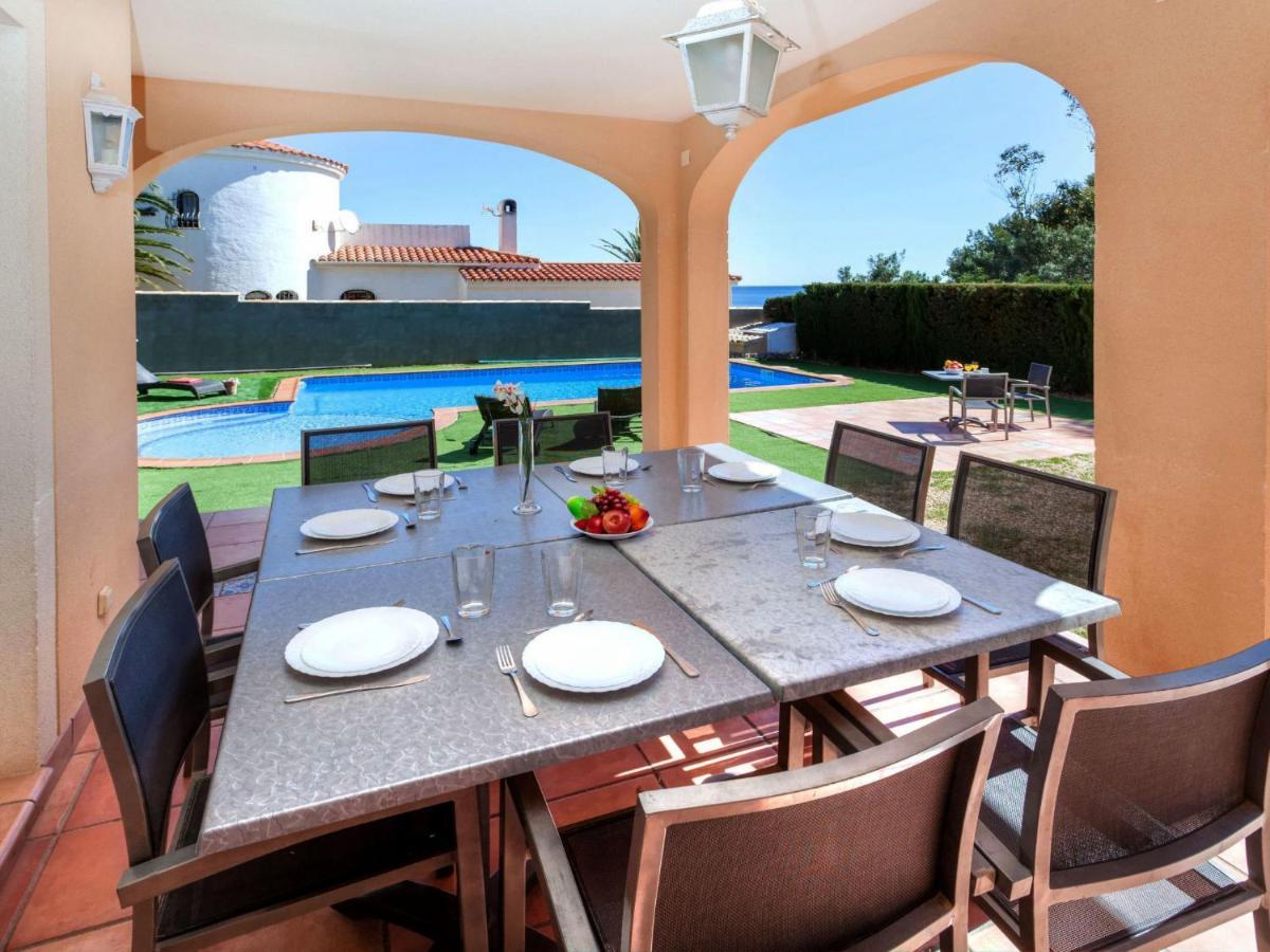 Villa Villa Caleta By Interhome Les Tres Cales Exteriör bild