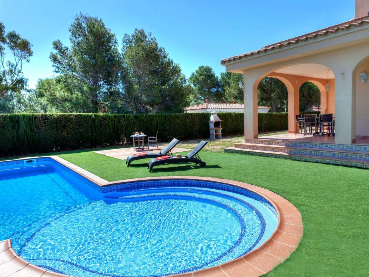 Villa Villa Caleta By Interhome Les Tres Cales Exteriör bild