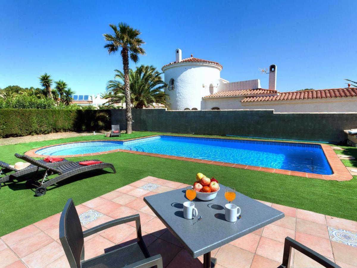 Villa Villa Caleta By Interhome Les Tres Cales Exteriör bild