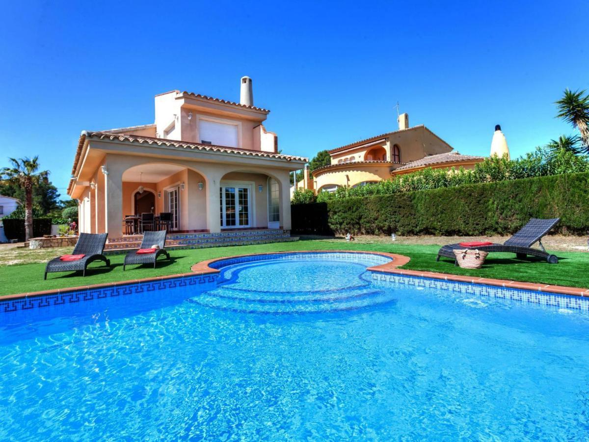 Villa Villa Caleta By Interhome Les Tres Cales Exteriör bild