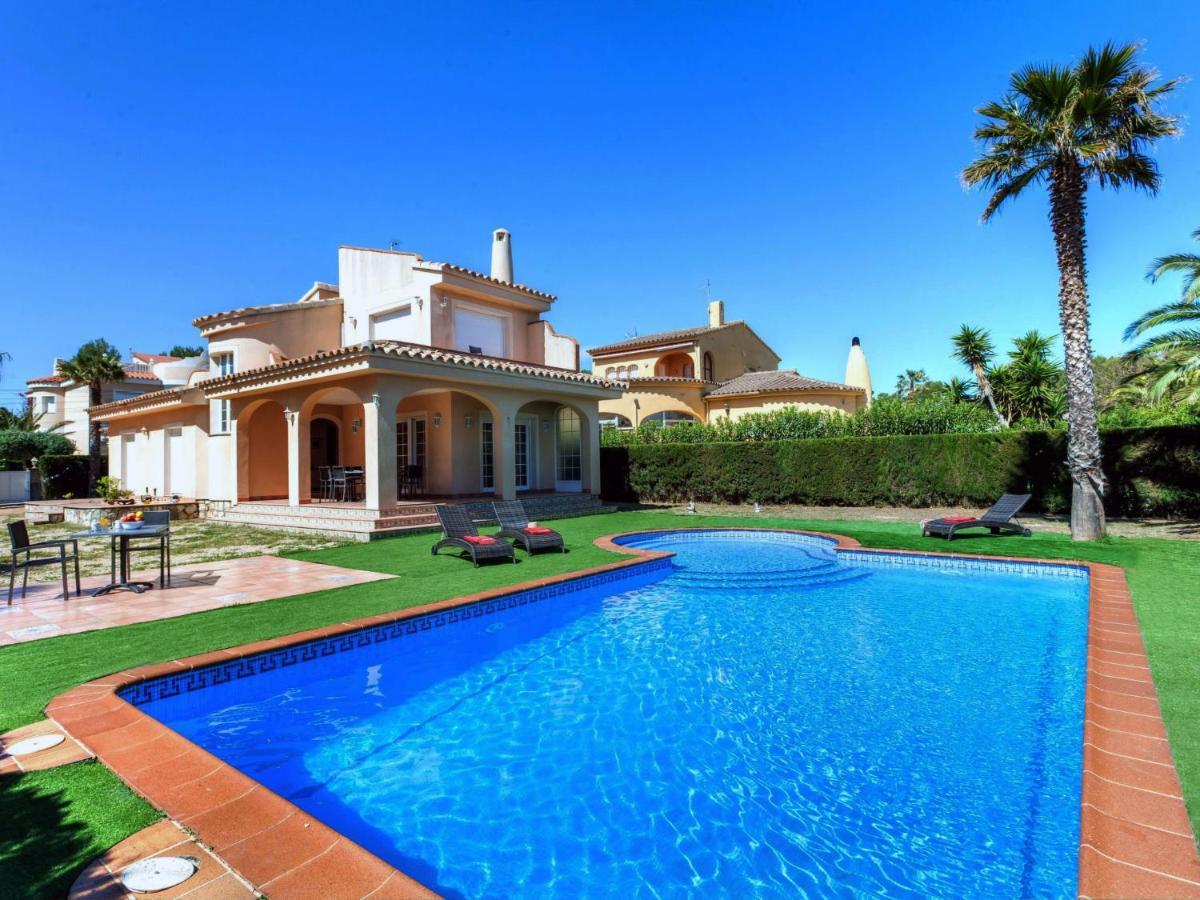 Villa Villa Caleta By Interhome Les Tres Cales Exteriör bild