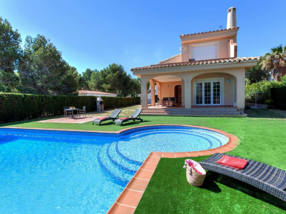 Villa Villa Caleta By Interhome Les Tres Cales Exteriör bild